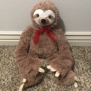 Stuffed animal sloth